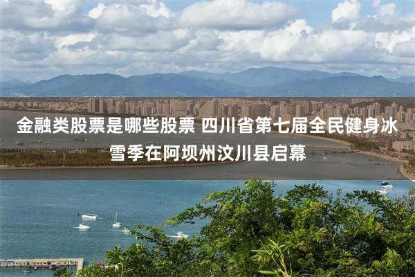 金融类股票是哪些股票 四川省第七届全民健身冰雪季在阿坝州汶川县启幕